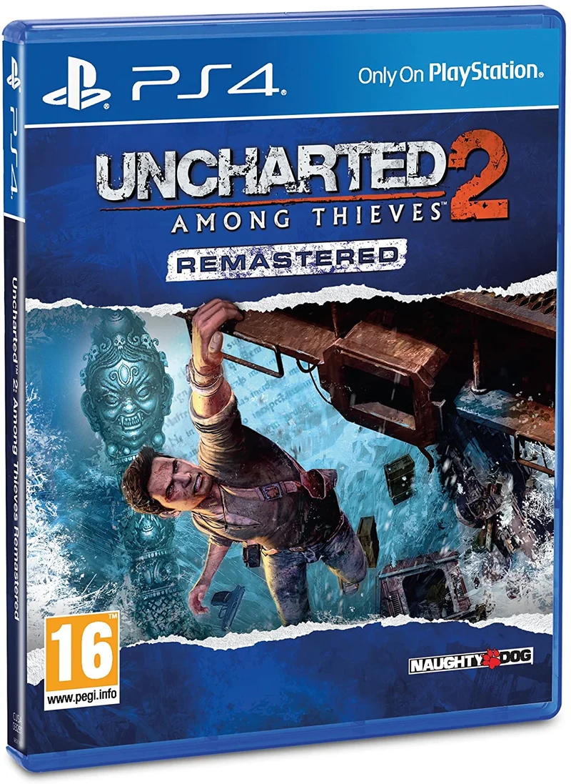 UNCHARTED 2: AMONG THIEVES REMASTERED PS4 (versione inglese)