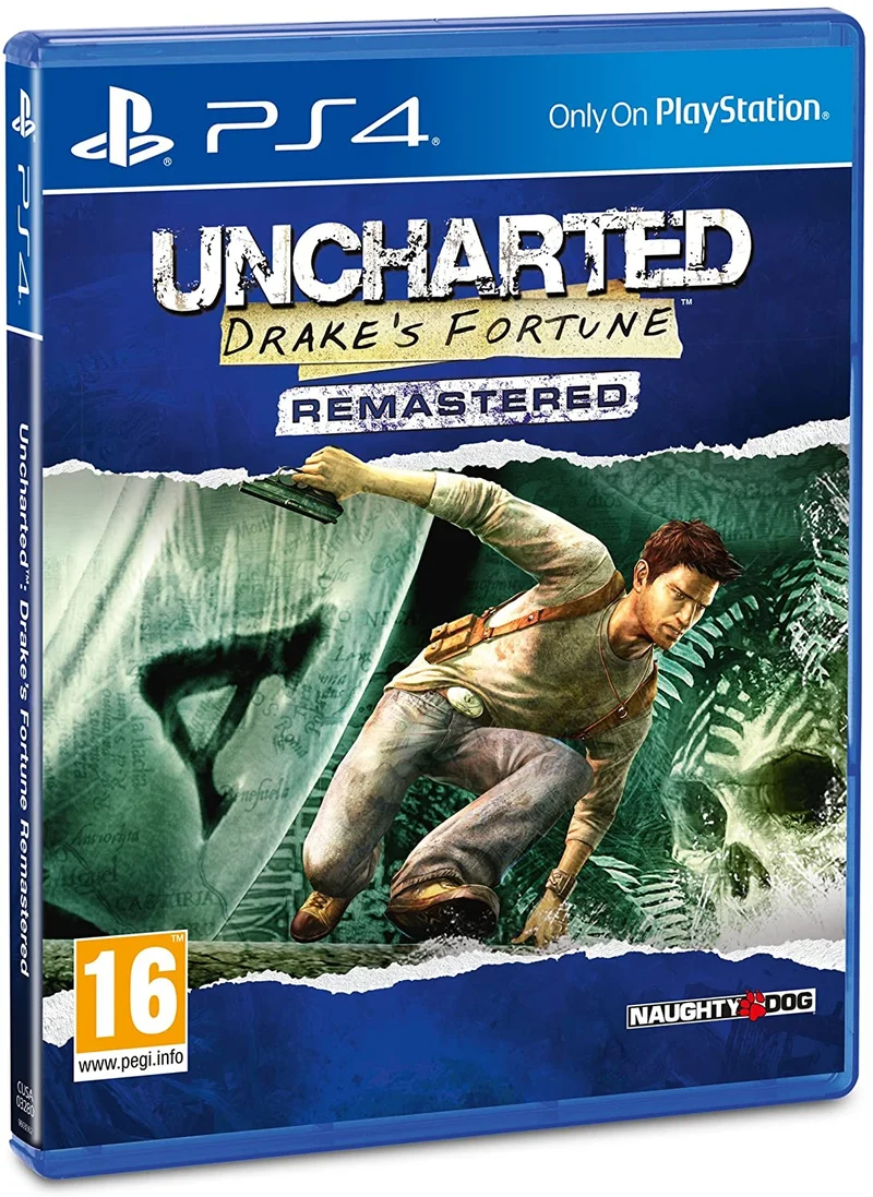 UNCHARTED : DRAKE'S FORTUNE REMASTERED PS4 (versione inglese)