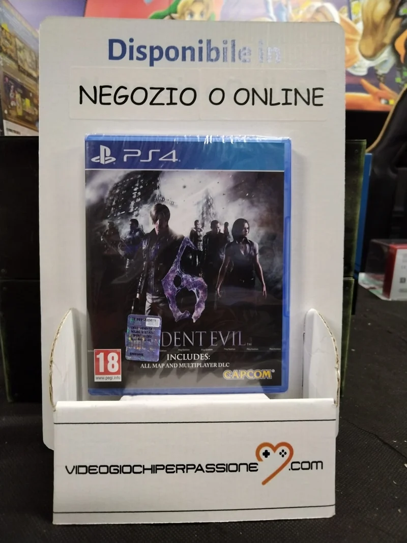 RESIDENT EVIL 6 PS4 (versione EUROPEA)