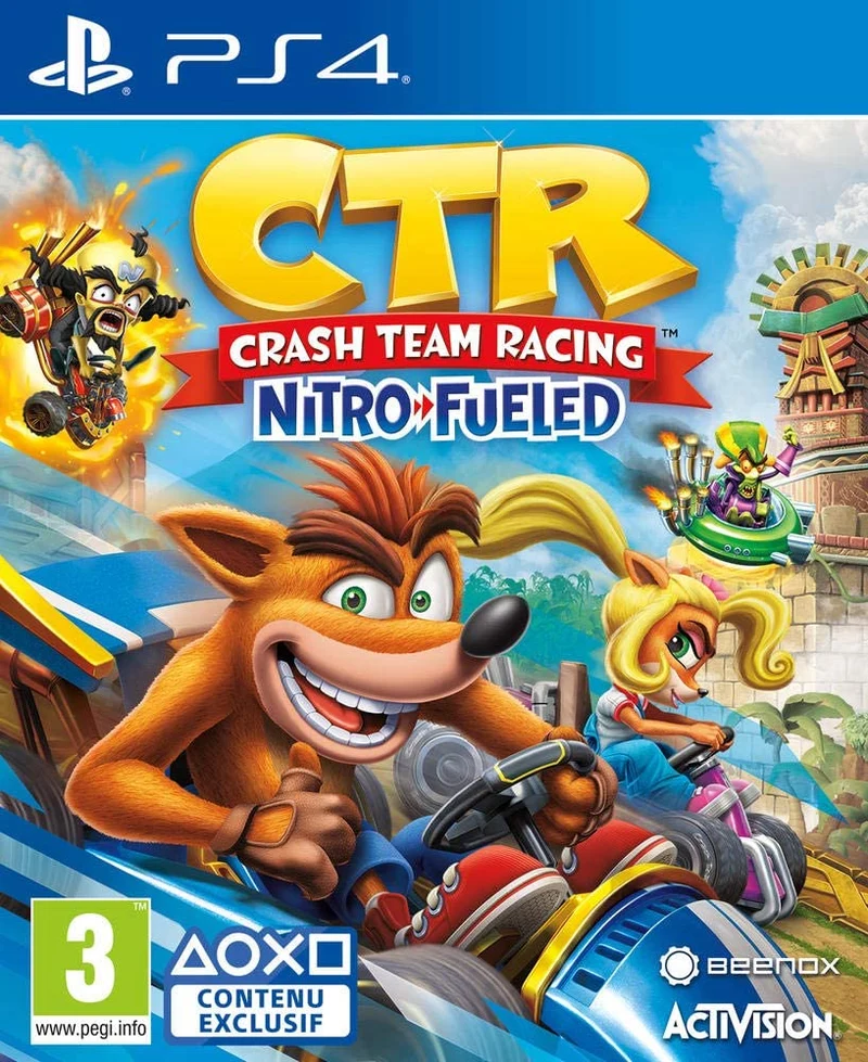 CTR CRASH TEAM RACING NITRO FUELED PS4 (versione inglese)
