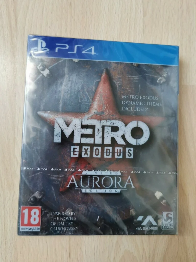 METRO EXODUS AURORA LIMITED EDITION PS4 (versione inglese)