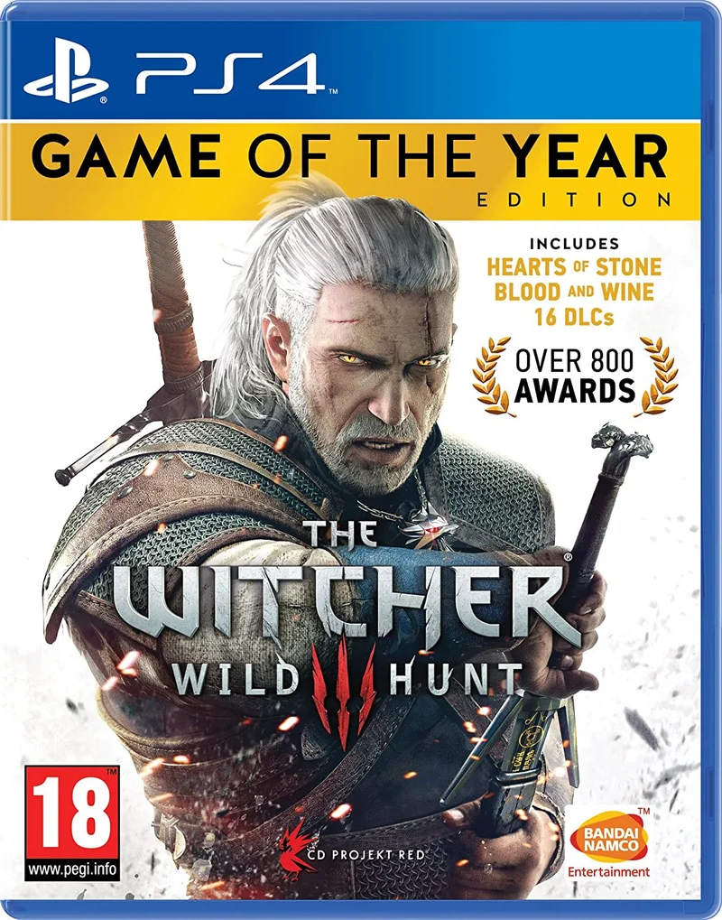 THE WITCHER 3: WILD HUNT GAME OF THE YEAR EDITION PS4 (versione inglese)