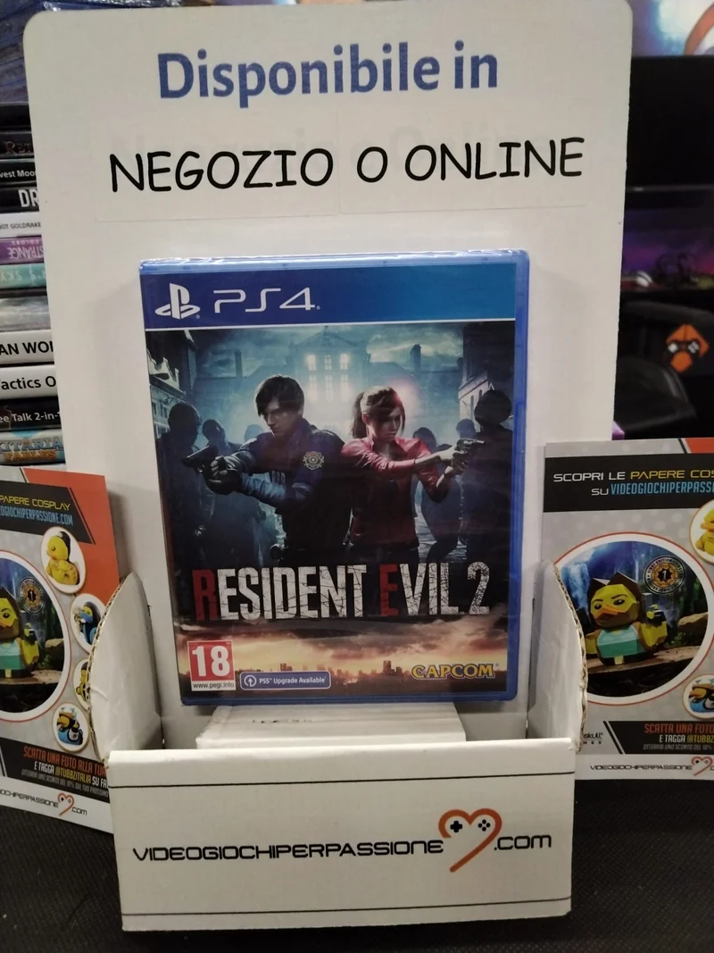 RESIDENT EVIL 2 PS4 (versione inglese)