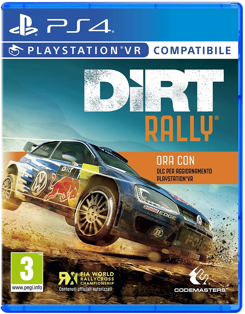 DIRT RALLY PS4 (versione italiana)(compatibile vr)