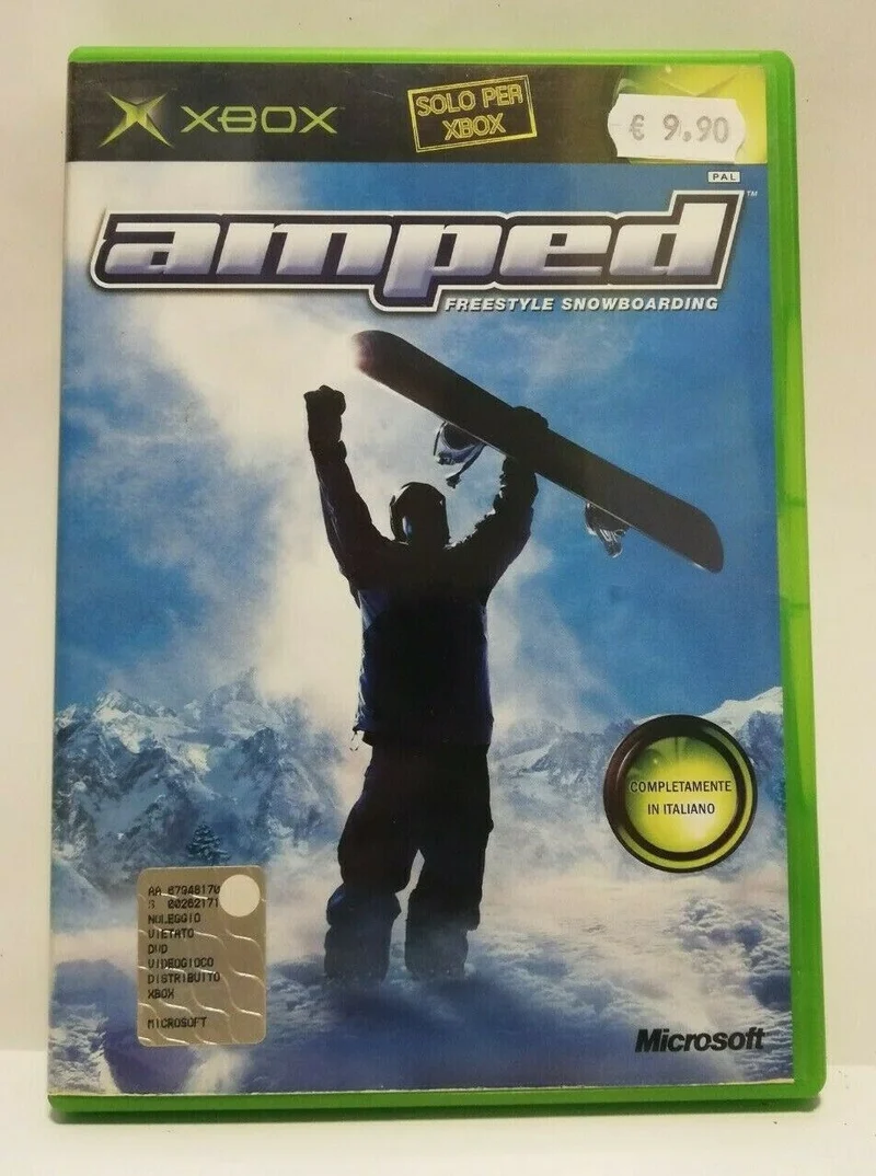 AMPED FREESTYLE SNOWBOARDING XBOX (completamento in italiano )