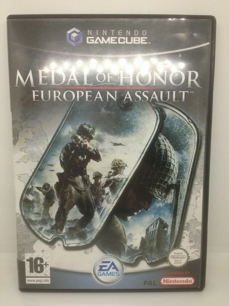 MEDAL OF HONOR EUROPEAN ASSAULT NINTENDO GAME CUBE