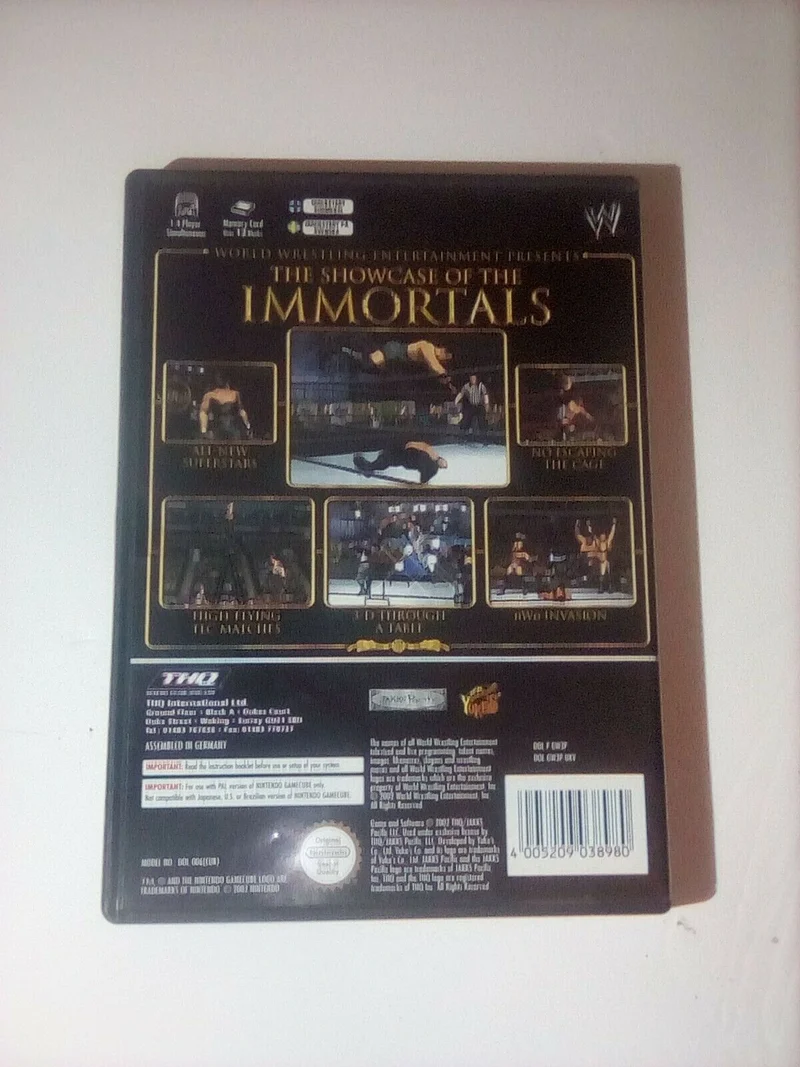 WRESTLE MANIA X8 NINTENDO GAME CUBE (versione inglese)