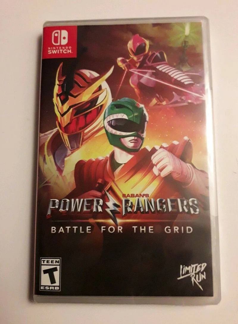 POWER RANGERS : BATTLE FOR THE GRID NINTENDO SWITCH (versione americana)