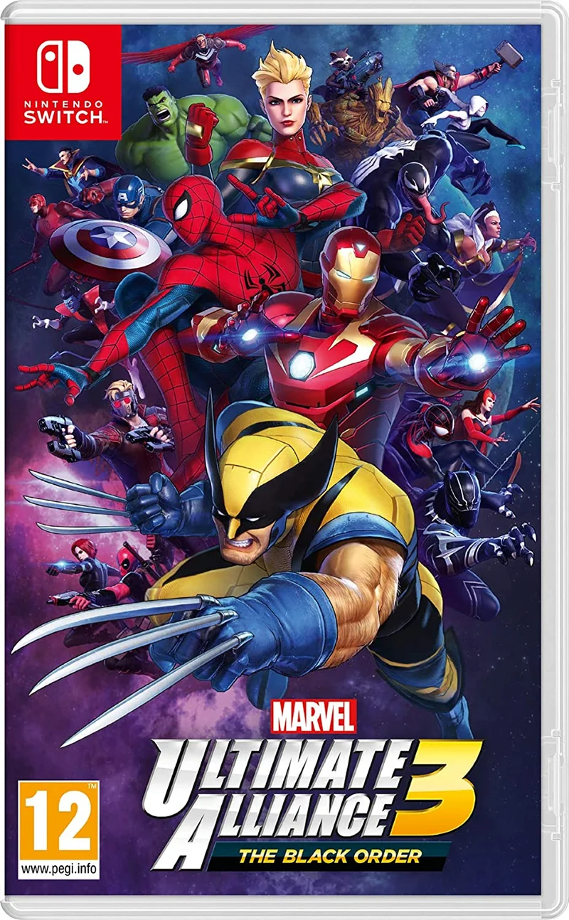 MARVEL ULTIMATE ALLIANCE 3:THE BLACK ORDER NINTENDO SWITCH (versione inglese)