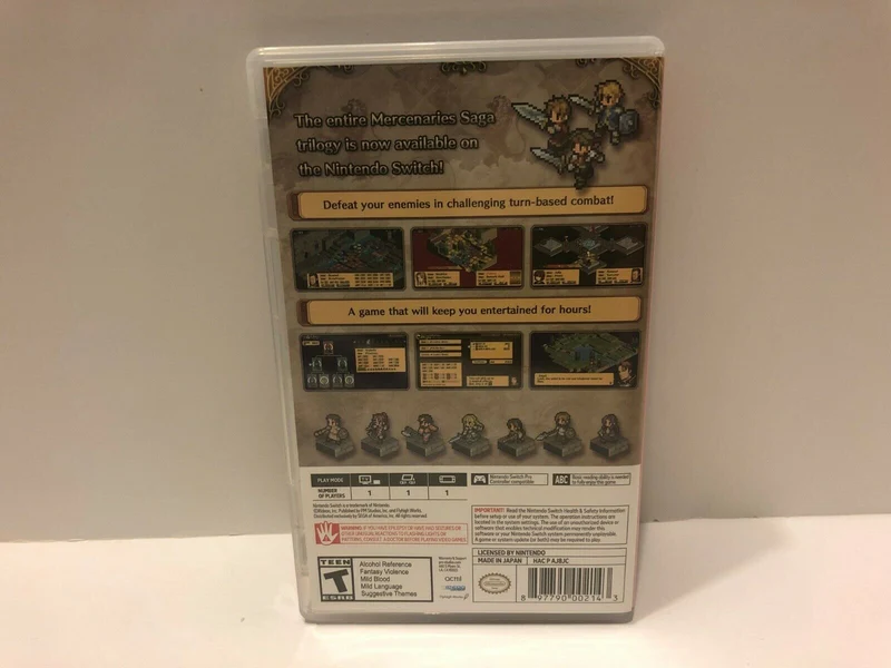 MERCENARIES SAGA CHRONICLES NINTENDO SWITCH (versione americana)