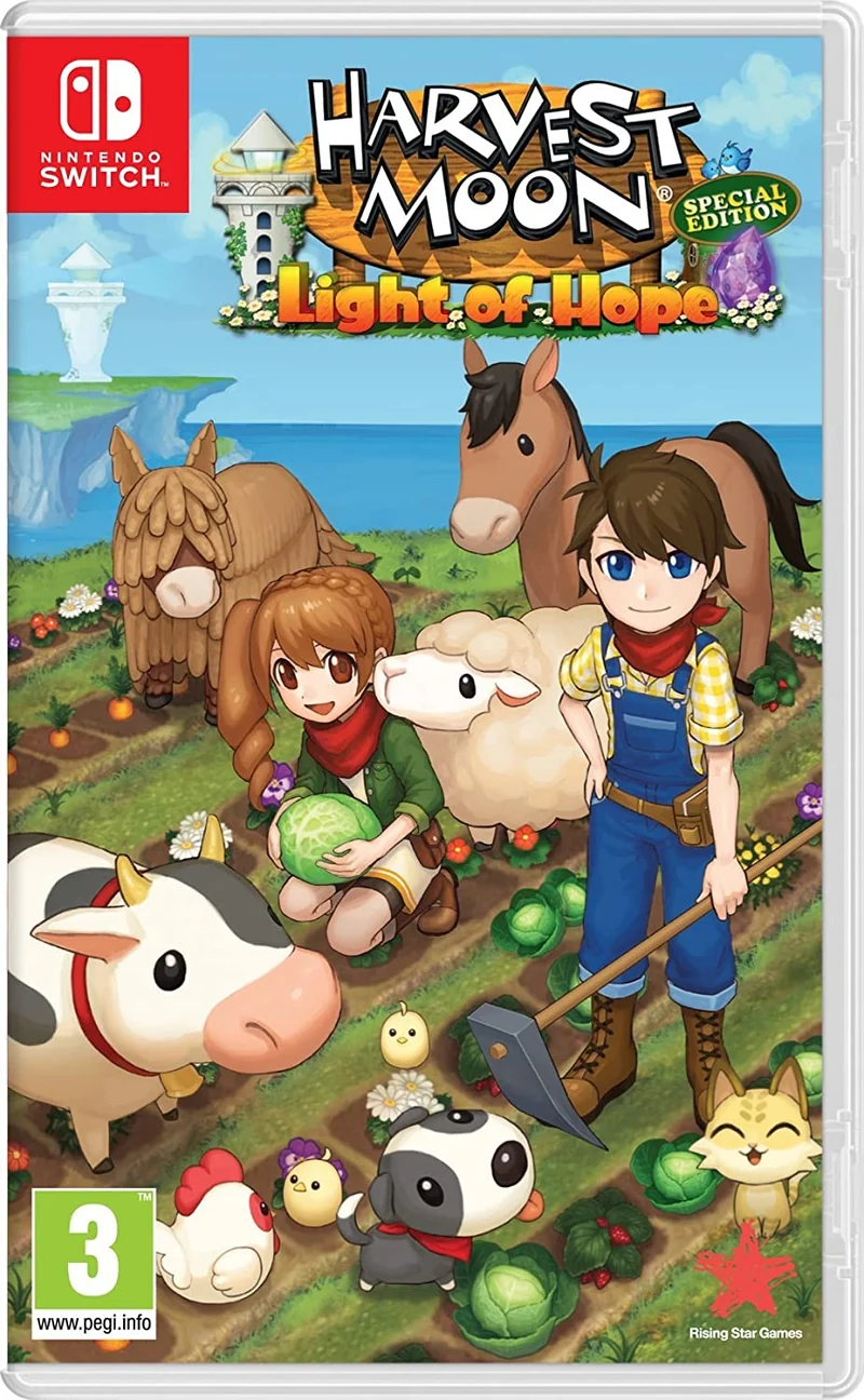 HARVEST MOON:LIGHT OF HOPE SPECIAL EDITION NINTENDO SWITCH (versione inglese)