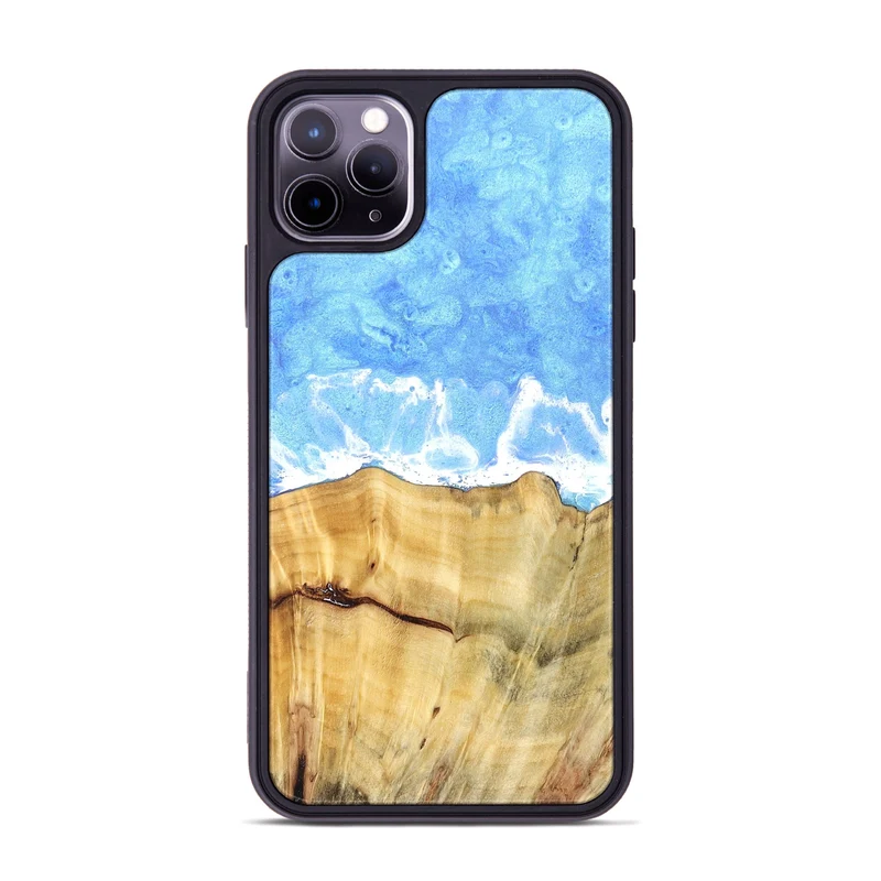 iPhone 11 Pro Max Wood Phone Case - Maybell (Coastal, 829681)