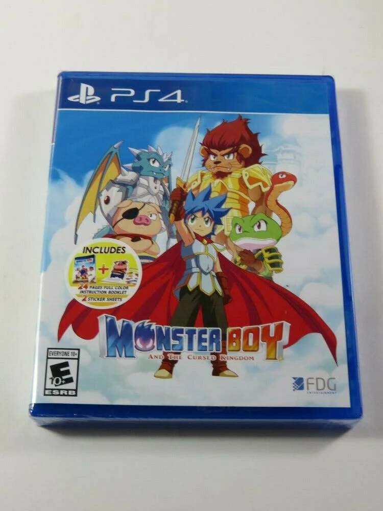 MONSTER BOY AND THE CURSED KINGDOM PS4 (versione americana)