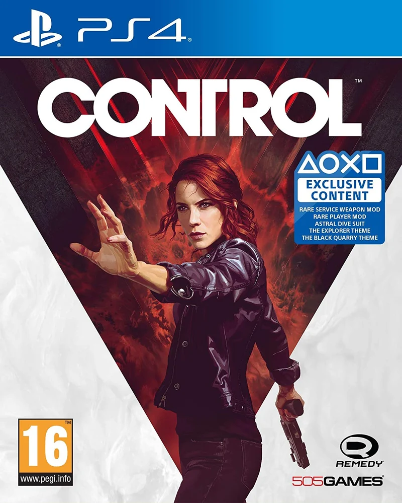 CONTROL PS4 (versione inglese)