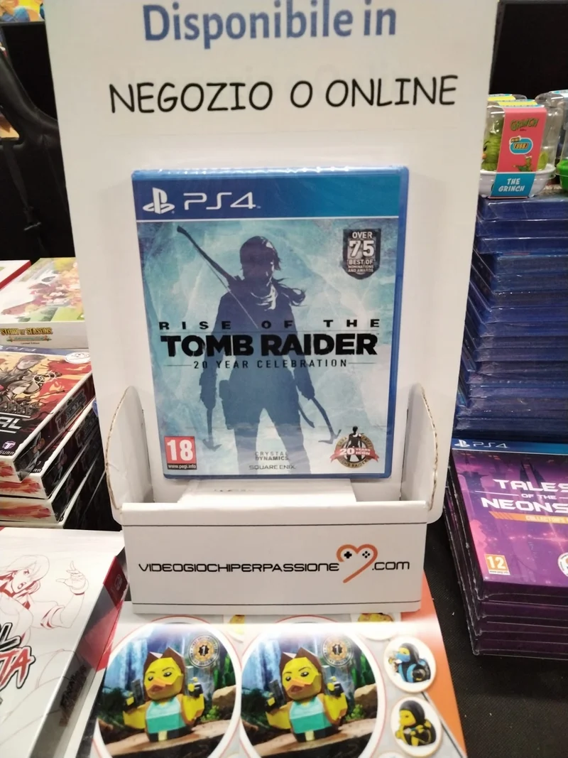 RISE OF THE TOMB RAIDER 22 YEAR CELEBRATION PS4 (versione inglese)