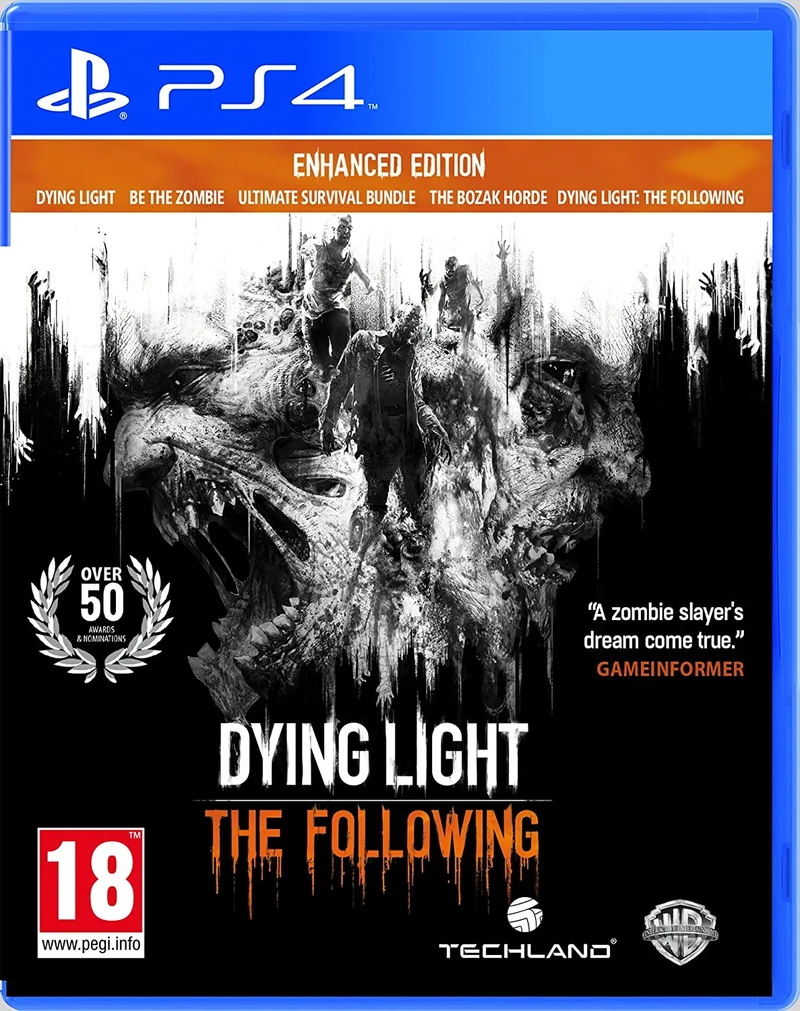 DYING LIGHT THE FOLLOWING ENHANCED RDITION PS4 (versione inglese)