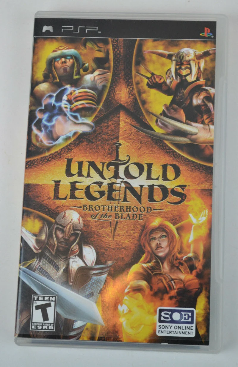 UNTOLD LEGENDS BROTHERHOOD OF THE BLADE PSP (versione americana)