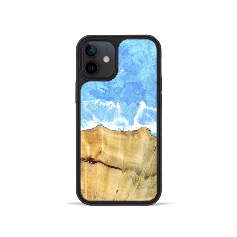 iPhone 12 mini Wood Phone Case - Maybell (Coastal, 829681)