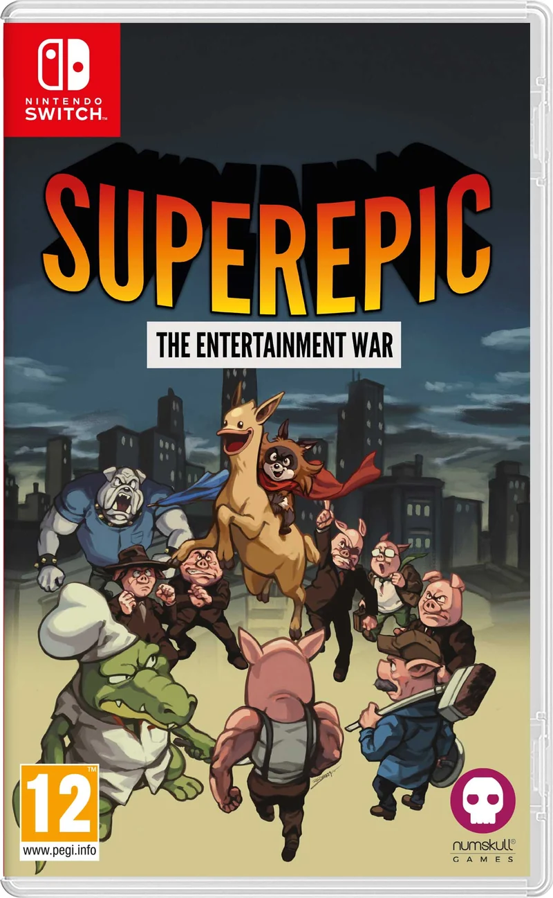 SuperEpic: The Entertainment War Nintendo Switch Edizione Regno Unito