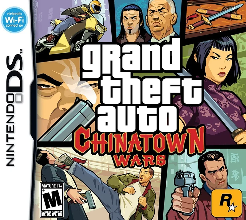 GRAND THEFT AUTO CHINATOWN WARS NINTENDO DS (versione americana)