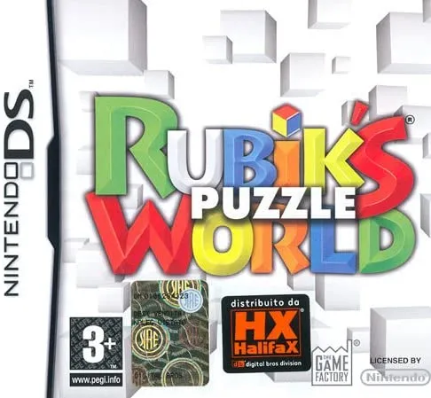 RUBIK'S PUZZLE WORLD NINTENDON DS
