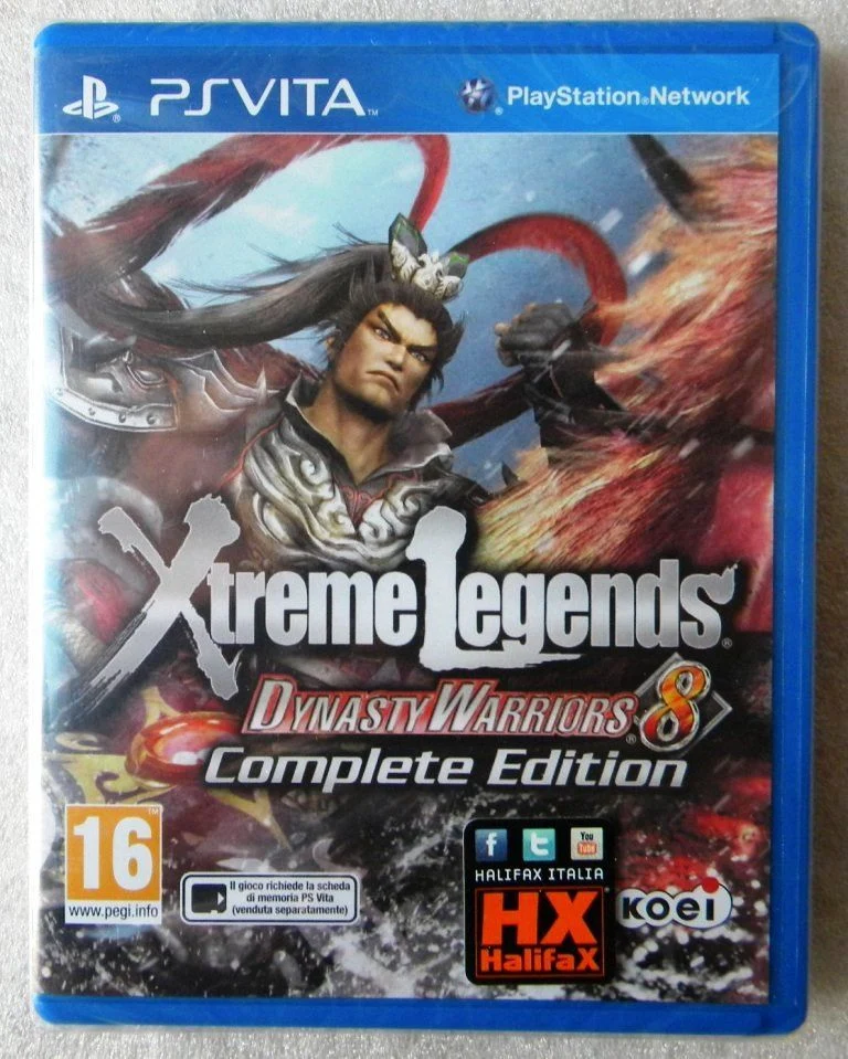 DYNASTY WARRIORS 8: XTREME LEGENDS COMPLETE EDITION PS VITA (versione italiana)