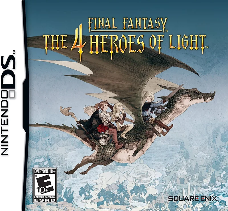 FINAL FANTASY THE 4 HEROES OF LIGHT NINTENDO DS (versione americana)