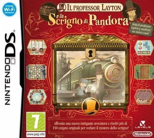 IL PROFESSOR LAYTON E LO SCRIGNO DI PANDORA NINTENDO DS (versione italiana)