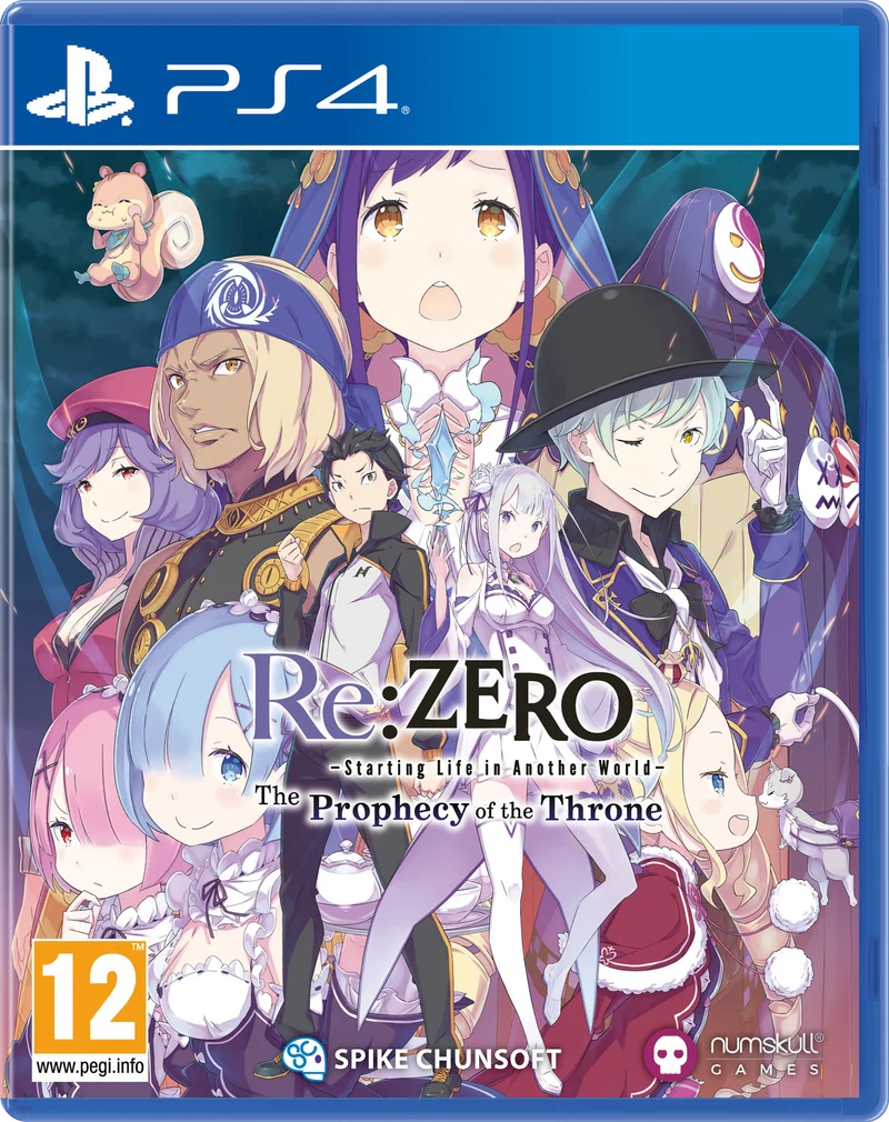 Re:ZERO − Starting Life in Another World The Throne Of Prophecy Playstation 4