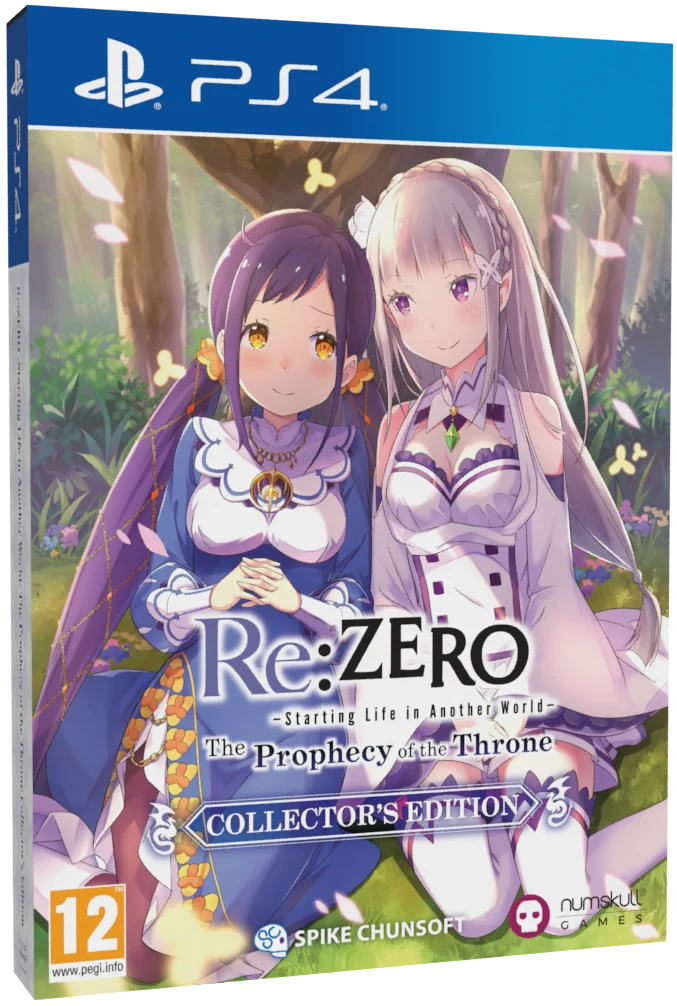 Re:ZERO − Starting Life in Another World The Throne Of Prophecy Collector's Edition Playstation 4