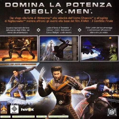 X-MEN IL GIOCO UFFICIALE XBOX360 (versione italiana)