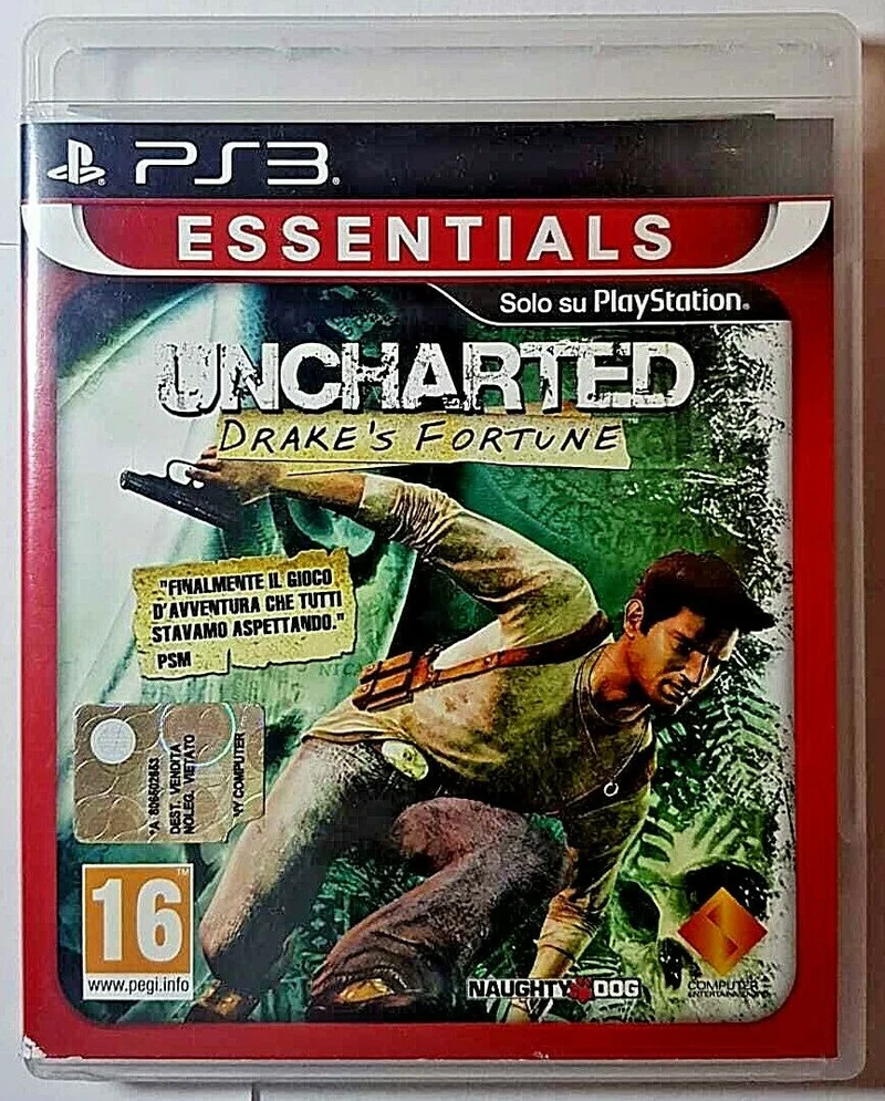 UNCHARTED : DRAKE'S FORTUNE PS3 (versione italiana)ESSENTIALS