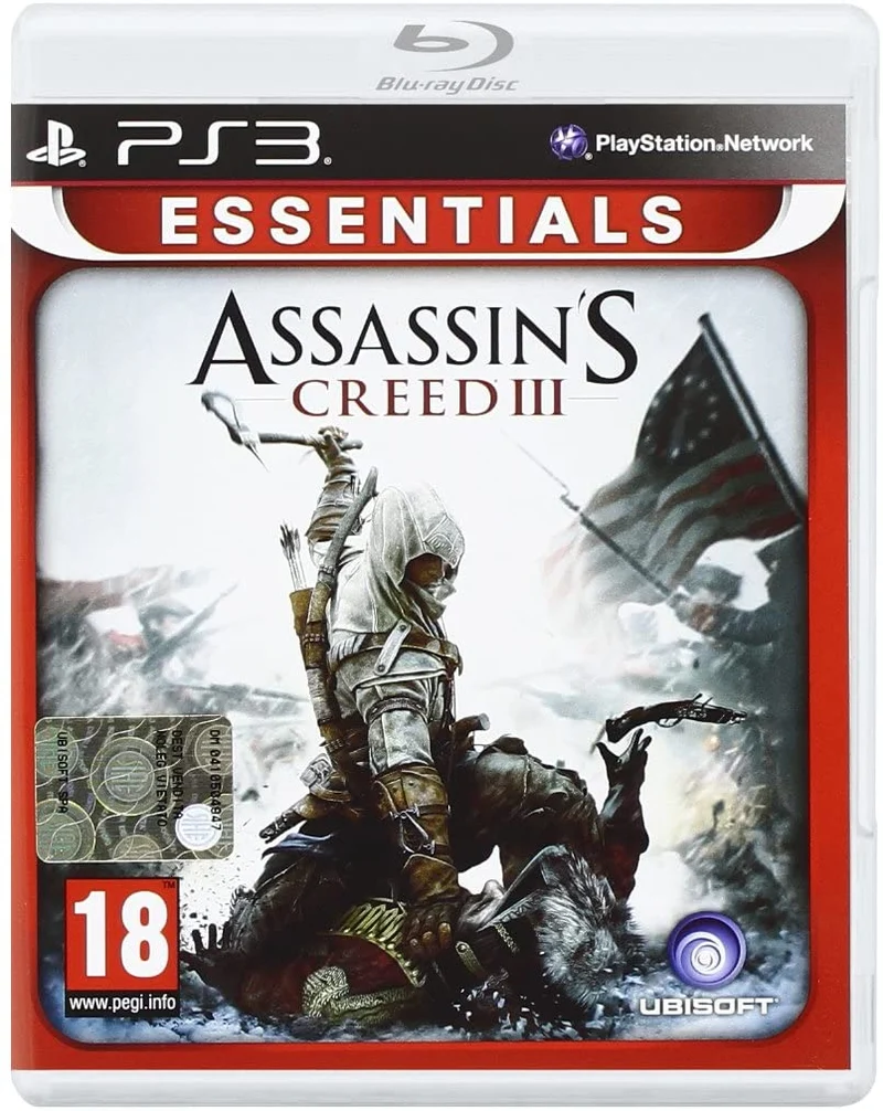 ASSASSIN'S CREED III PS3 (versione italiana) ESSENTIALS