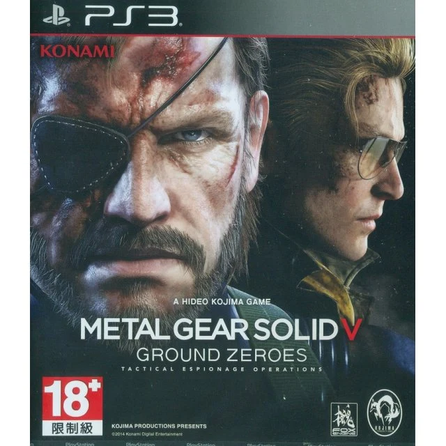 METAL GEAR SOLID V: GROUND ZEROES PS3 (versione japan)
