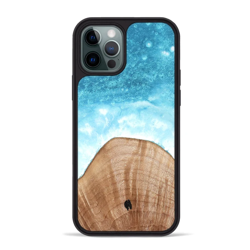 iPhone 12 Pro Max Wood Phone Case - Maranda (Coastal, 829654)