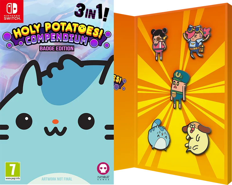 Holy Potatoes Compendium Badge Edition Nintendo Switch Edizione Regno Unito