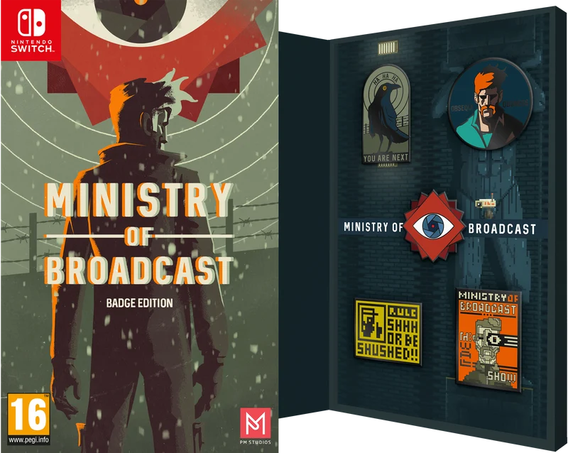 Ministry Of Broadcast Badge Edition Nintendo Switch Edizione Regno Unito