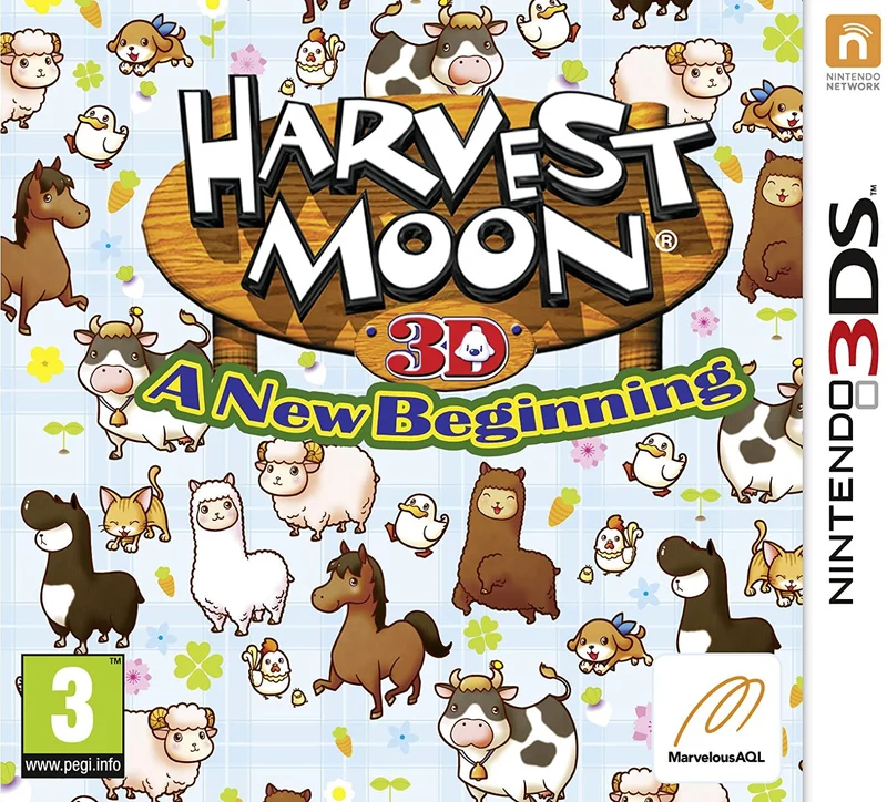 HARVEST MOON 3D : A NEW BEGINNING NINTENDO 3DS (versione inglese)