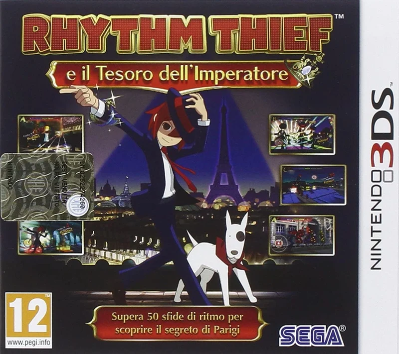 RHYTHM THIEF E IL TESORO DELL'IMPERATORE NINTENDO 3DS (versione italiana)