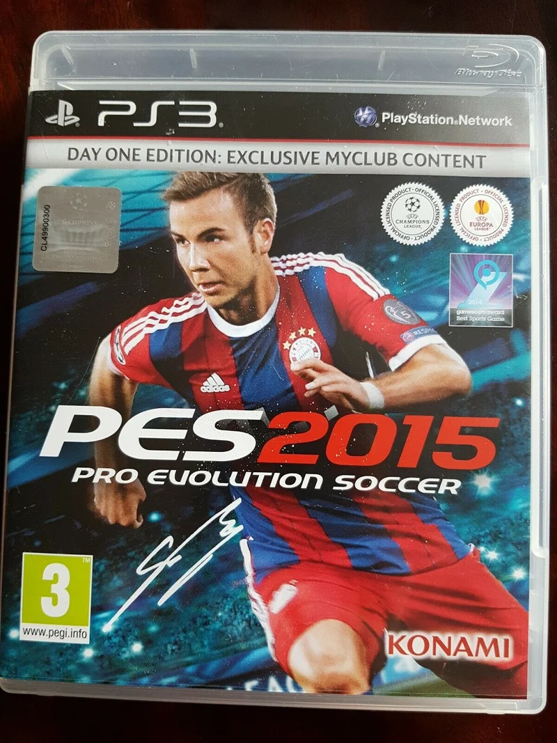 PRO EVOLUTION SOCCER 2015 PS3