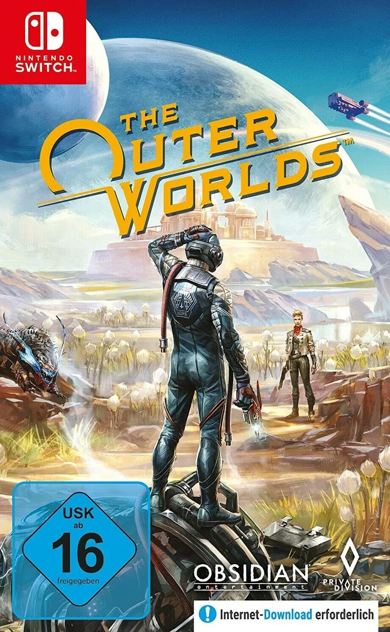 The Outer Worlds Nintendo Switch (edizione europea)(scaricabili tutte le lingue)