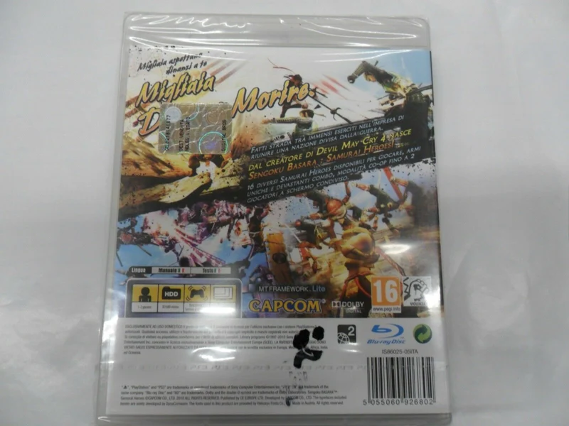 SENGOKU BASARA : SAMURAI HEROES PS3 (versione italiana)