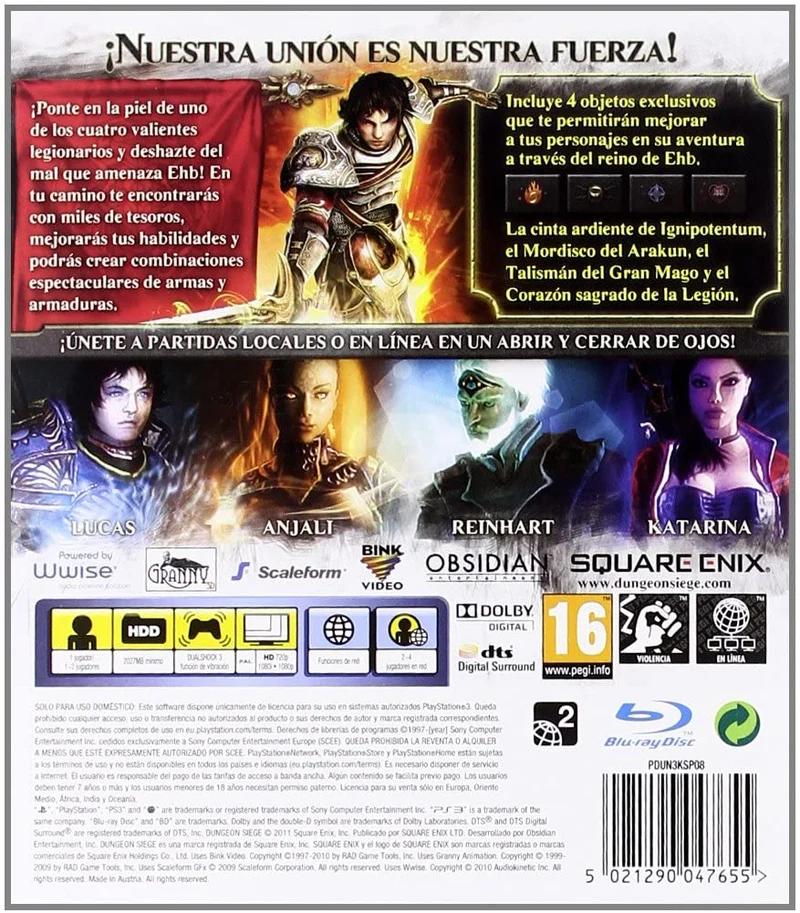 DUNGEON SIEGE III LIMITED EDITION PS3