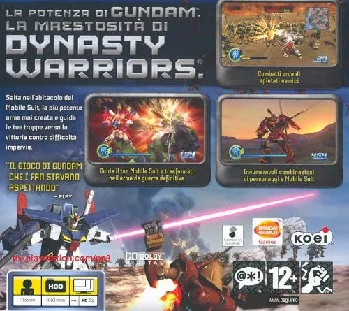 DYNASTY WARRIORS : GUNDAM PS3 (versione italiana)