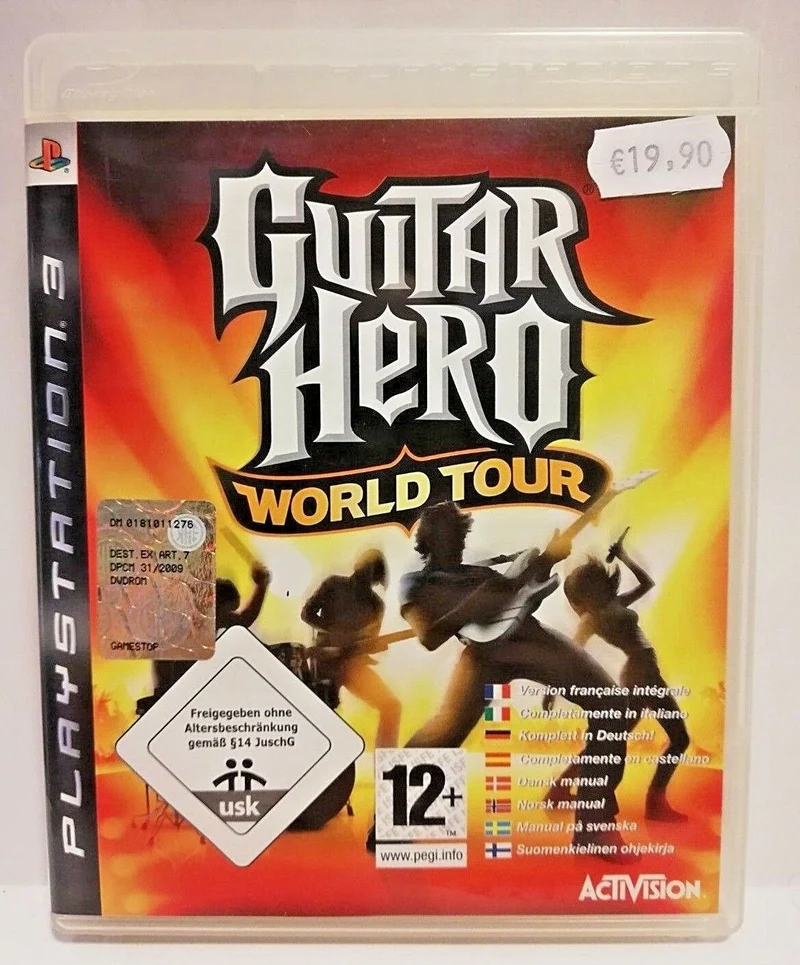 GUITAR HERO WORLD TOUR PS3 (completamente in italiano)