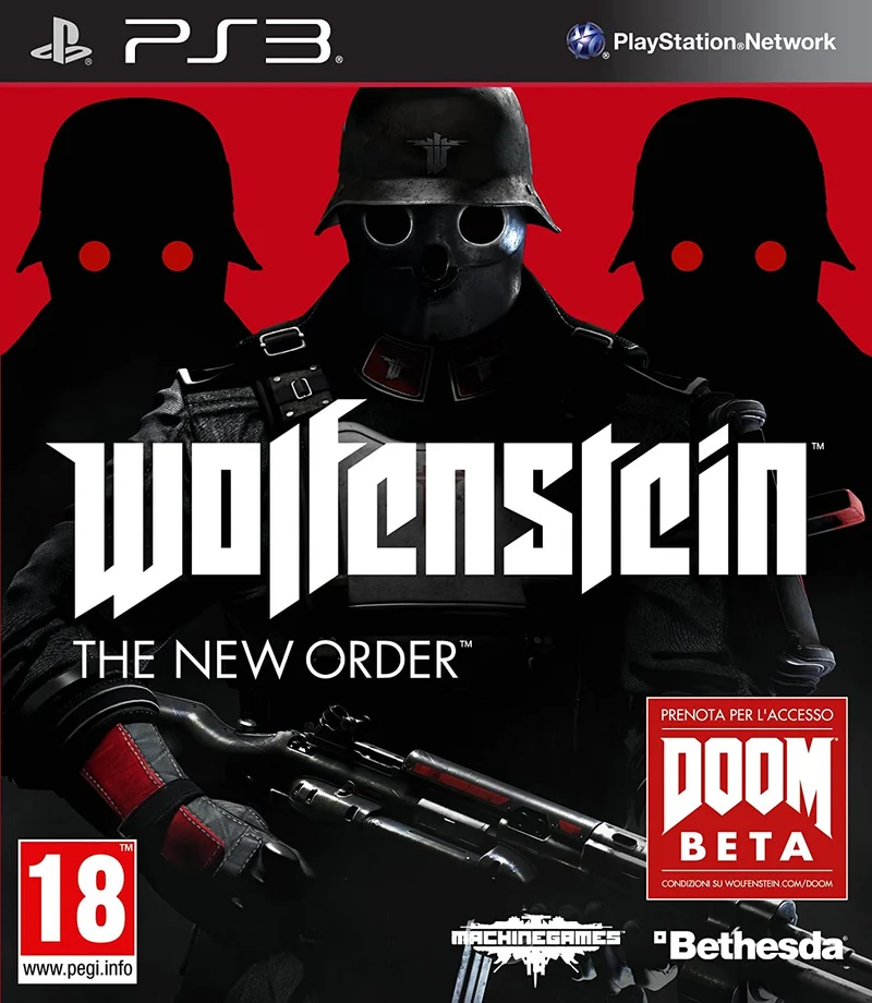 WOLFENSTEIN THE NEW ORDER PS3 (completamente in italiano)