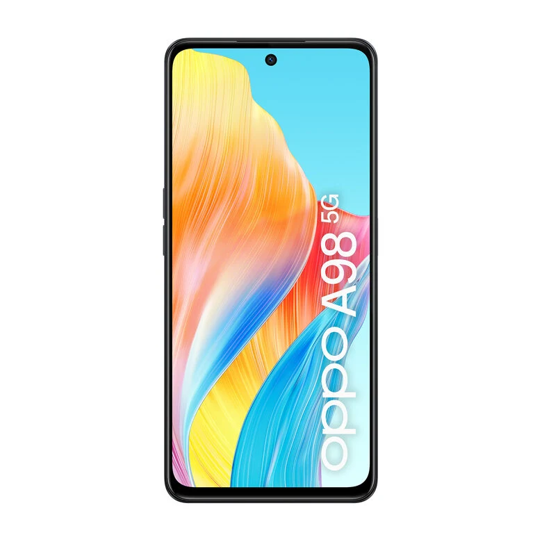OPPO A98 5G Smartphone, AI Tripla fotocamera 64+2+2MP, Selfie 32MP, Display 6.72” 120HZ LDC FHD+, 5000mAh, RAM 8(Esp 4GB/6GB/8GB)+ROM 256GB (esp1TB), IPX4, Supporto Auto [Versione Italia], C