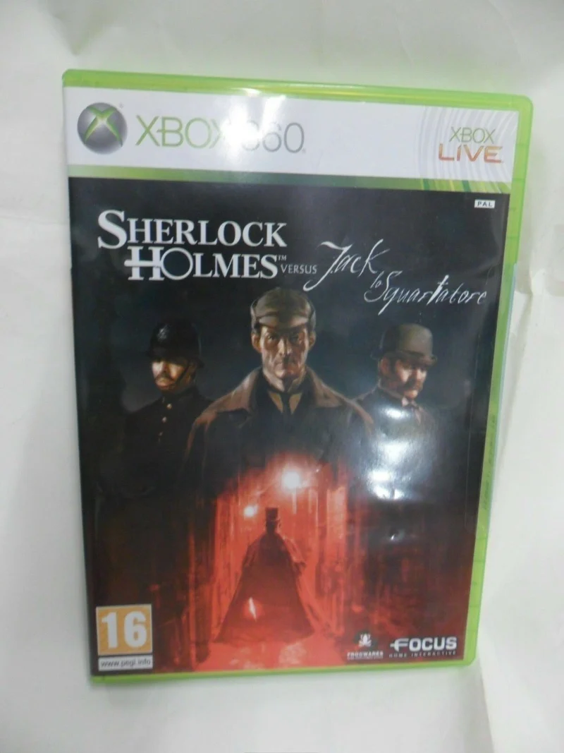 SHERLOCK HOLMES versus JACK LO SQUARTATORE XBOX 360 (versione italiana)