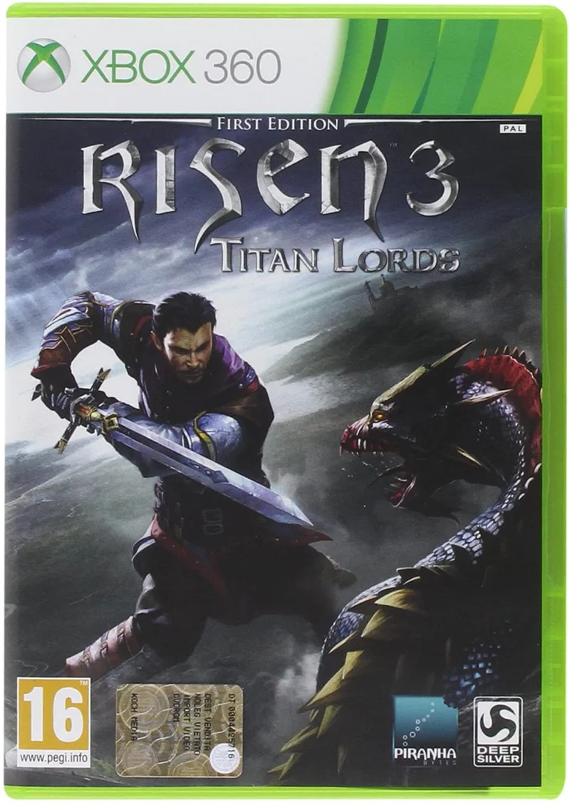 RISEN 3 TITAN LORDS first edition XBOX 360 (versione italiana)