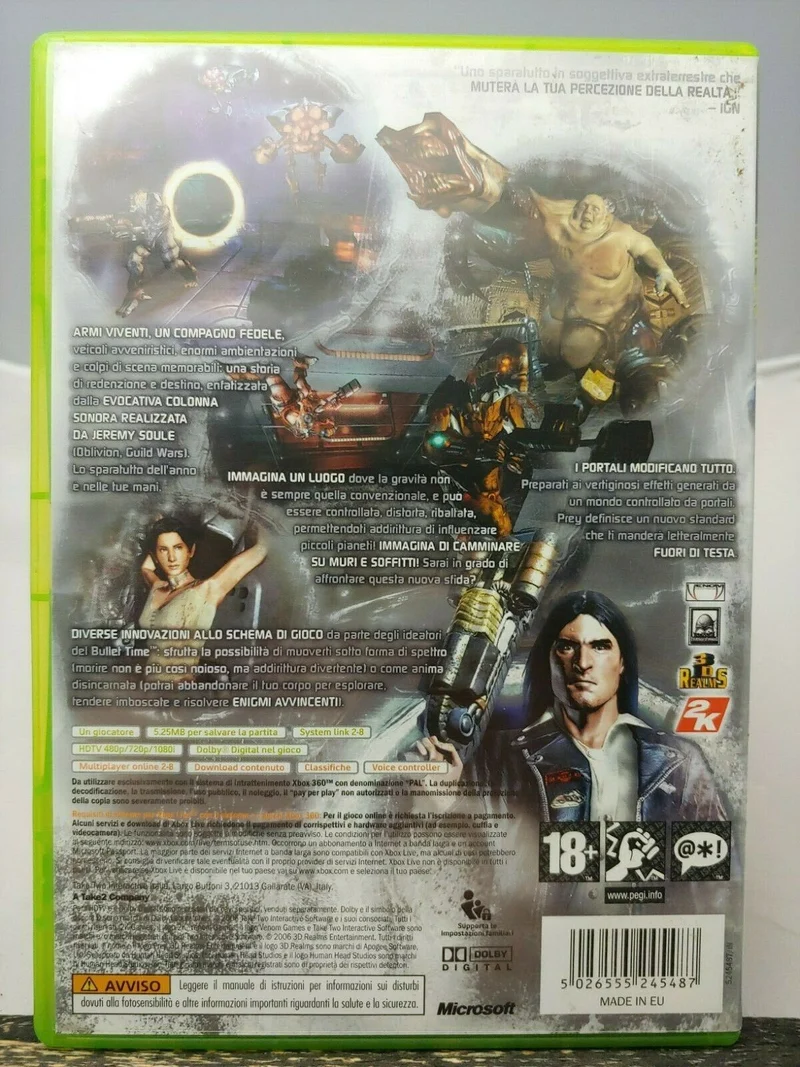 PREY XBOX 360 (versione italiana)